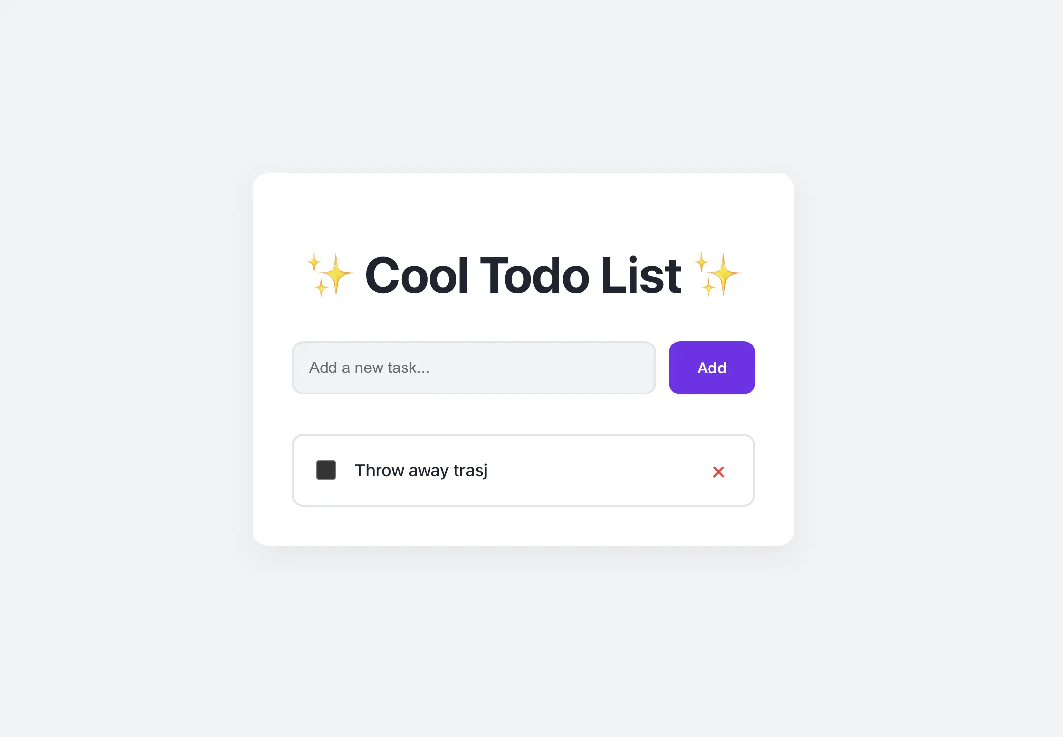 Build a Modern React Todo List