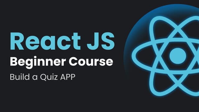 ReactJS Beginner Course 2025 | Learn React By Building a Website